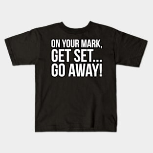 On Your Mark Kids T-Shirt